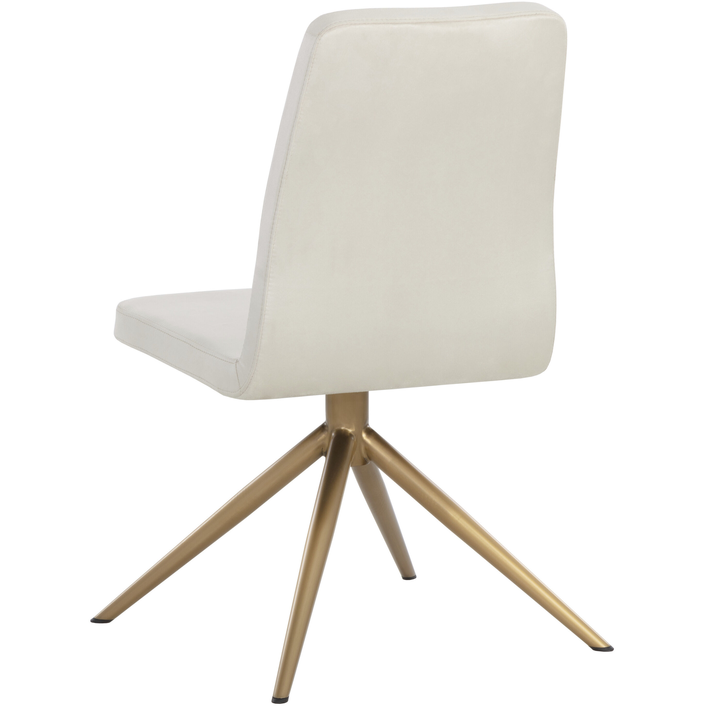 Hilda Vienna Cream Swivel Dining Chair, Swivel